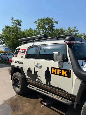 مستوى عالية 4WD مسحوق أسود طلاء الألومنيوم دش الطريق للتخييم خدمة OEM مقبولة