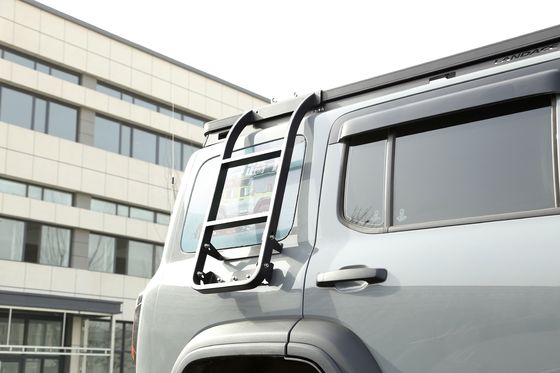 18-23 Wrangler Rubicon Jeep Fitment السلم المباشر من الألومنيوم للسقف