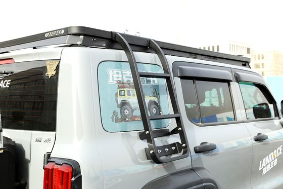 18-23 Wrangler Rubicon Jeep Fitment السلم المباشر من الألومنيوم للسقف