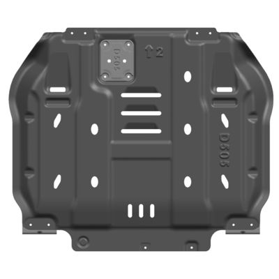 RAM Car Fitment Magnalium Skid Plate Protector Guard مجموعة كاملة تحت لوحة الحماية