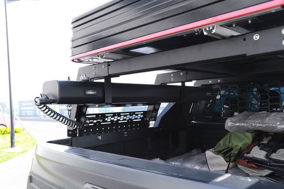 فتح البوستيكوم 4x4 خارج الطريق خزان المياه مثبت على السطح رف شاحنة سرير رف الطريق دش