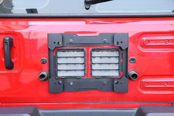 جيب رانجلر JL 700 * 450 * 317mm خارج الطريق صندوق تخزين الباب الخلفي من سبائك الألومنيوم الثقيل