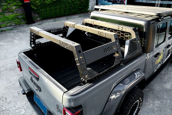 الفضة والأسود الفولاذ الكربوني 4x4 نظام رف سرير قطع السيارات خارج الطرق لـ فورد رابتور