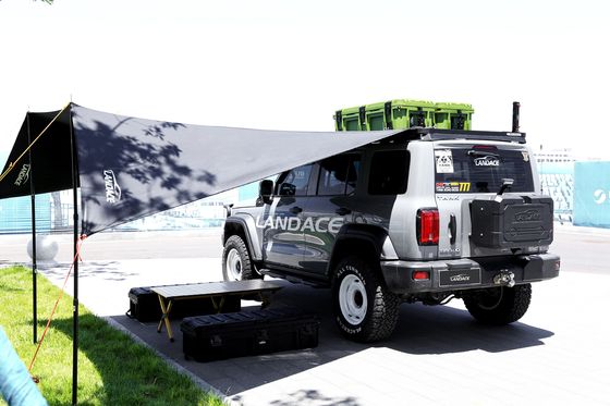 ملحقات التخييم خفيفة الوزن غطاء السيارات الخيمة الخارجية مؤشر مقاومة المياه 3000 مم