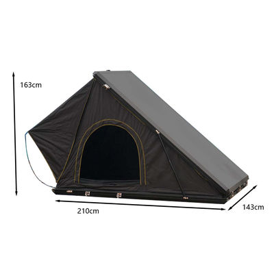 2022 Hot Style Gel Coated Aluminum Alloy Shell Car Roof Top Tent 210*143*163cm للتخييم