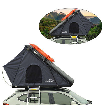 2022 Hot Style Gel Coated Aluminum Alloy Shell Car Roof Top Tent 210*143*163cm للتخييم