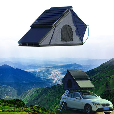 2022 Hot Style Gel Coated Aluminum Alloy Shell Car Roof Top Tent 210*143*163cm للتخييم