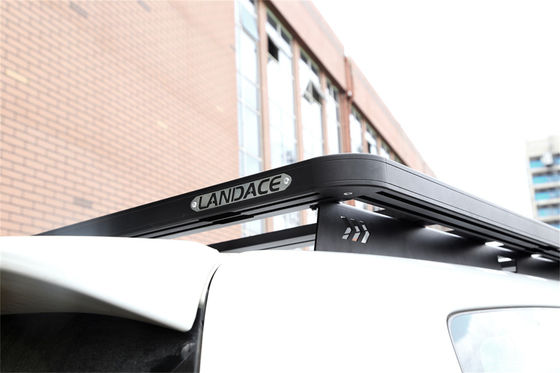 تويوتا LC200 رفوف سقف السيارات المسطحة مع وضع الجسر 2018-2023 سبيكة الألومنيوم