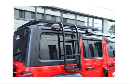 سلم السقف من الألومنيوم 833*400*261 ملم لسيارة 18-23 Wrangler Rubicon Jeep