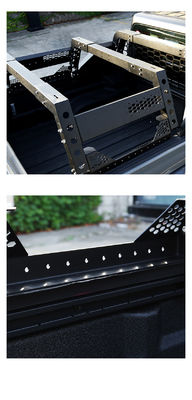 أسود مسحوق مغلفة الفولاذ الكربوني ماكس رفوف السرير وحدات لتويوتا التقاط فوق الطرق الوعرة