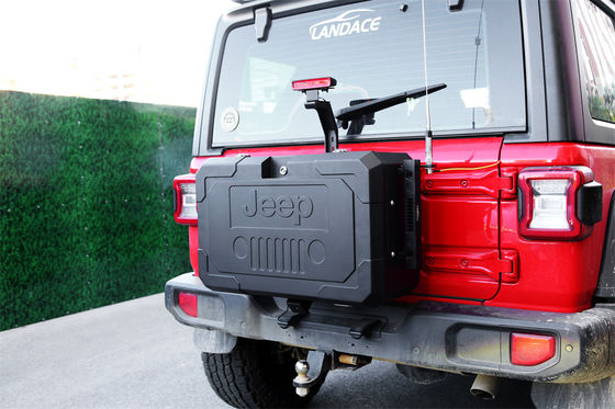 2018- Jeep Wrangler TANK300 سبيكة الألومنيوم بوابة الذيل صندوق التخزين الملحقات الخارجية
