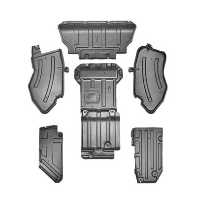 سبيكة الألومنيوم الفضية تحت غطاء المحرك لـ Wrangler JK JL Off-Road 4X4