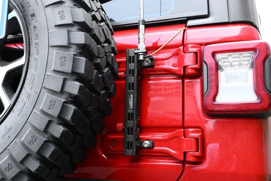 323*78*86 الأسود الأحمر الألومنيوم 4x4 السيارات الملحقات الخارجية حامل العلامة
