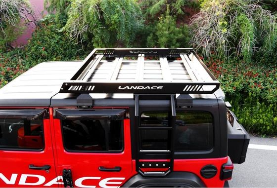 4x4 سلة سقف المركبة سلة لـ 18-23 Wrangler Rubicon Jeep بناء الألومنيوم الفولاذي