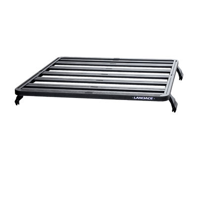4x4 السيارات الملحقات الخارجية مسطحة مسحوق مغلفة سبائك الألومنيوم سقف رف 1400X1320mm
