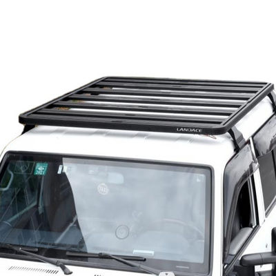 4x4 المركبة الملحقات الخارجية تويوتا لاند كروزر شعار مخصص رف السقف الألومنيوم