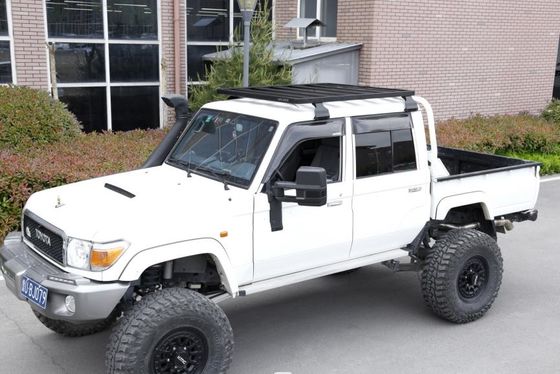 4x4 المركبة الملحقات الخارجية تويوتا لاند كروزر شعار مخصص رف السقف الألومنيوم
