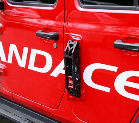 2016-2018 Wrangler سبيكة الألومنيوم السوداء سلم الباب الجانبي لمتحمسين Wrangler