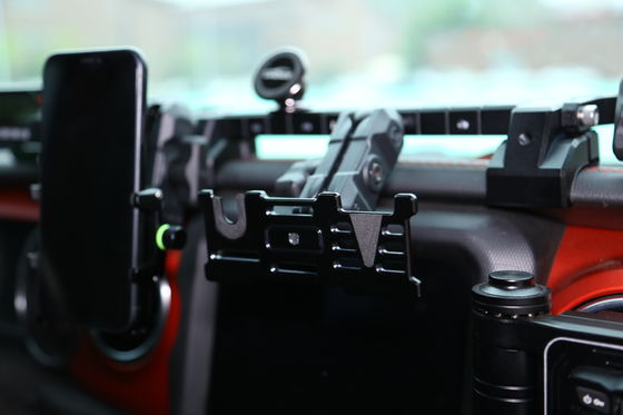 جيب رانجلر الهاتف غوبرو سي بي الميكروفون والكاميرات DSLR حامل مع التصميم الهندسي