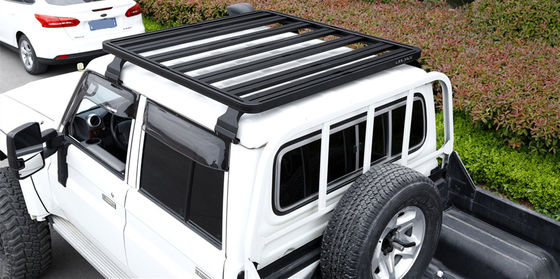 رف السقف الخفيف من الألومنيوم لسيارة تويوتا لاند كروزر LC79 4x4 الوزن الصافي 25.6kg