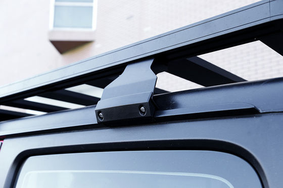 رف مسطح قابل للتعديل للأسقف للسيارة جيب رانجلير جيه كيه جيه جيه إل JL سعة حمولة 300 كيلوغرام