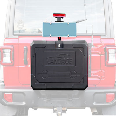 ألومنيوم سبائك جيب الباب الخلفي خارج صندوق التخزين ل Wrangler JL JK صافي الوزن 13.4kg