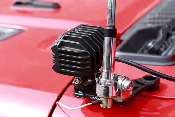 جيب رانجلر JL/JLU A-Pillar Windshield Hood Mount Bracket Off-Road Light Bar Mounts (أركان أرضية للسيارات)