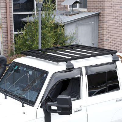 1400X1320mm Auto Universal Removable Aluminum Car Top Cargo Roof Rack لسيارة تويوتا LC79