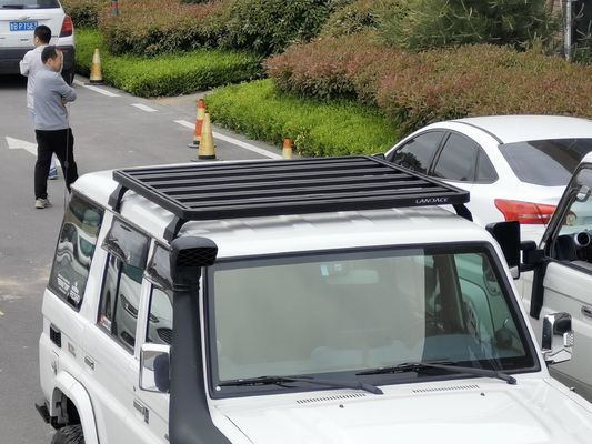 1400X1320mm Auto Universal Removable Aluminum Car Top Cargo Roof Rack لسيارة تويوتا LC79